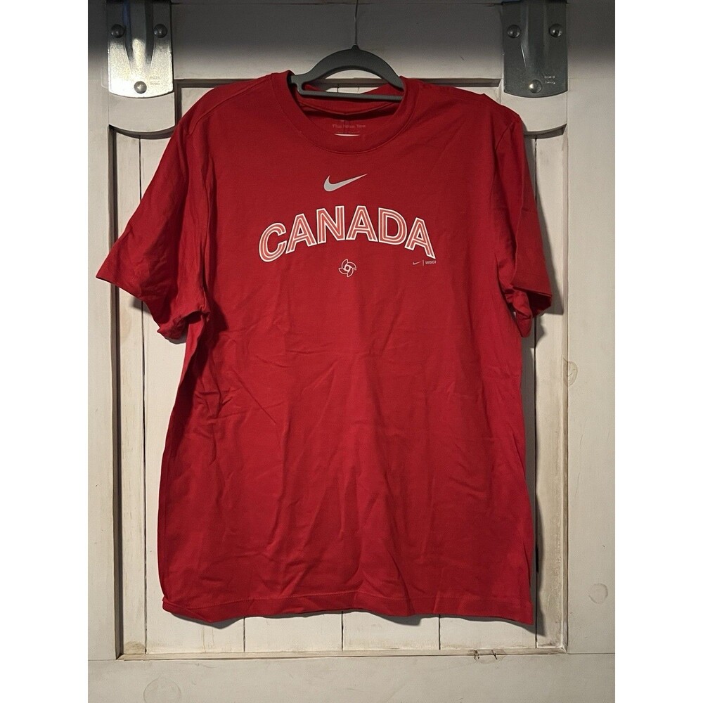 Nike 2026 World Baseball Classic Canada T-Shirt Men’s Large